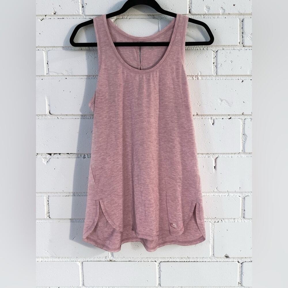 OGIO Luuma Tank Top Women's Medium Pink Heather Moisture Wicking Keyhole Back